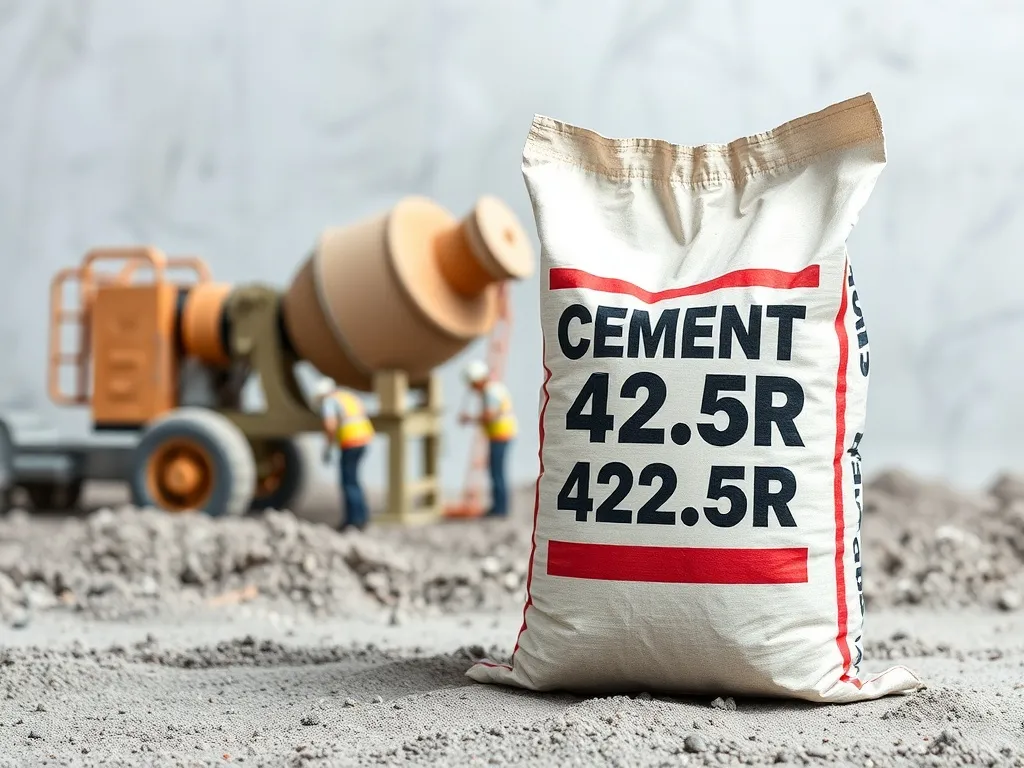 Cement 42,5R – co oznacza?