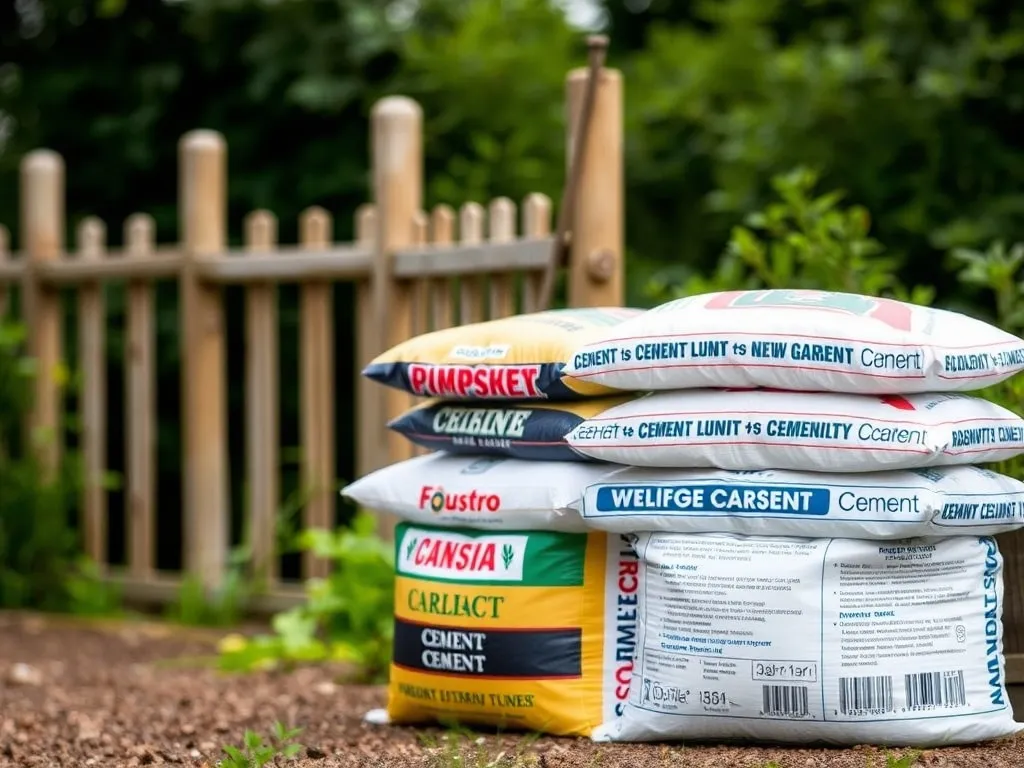 Jaki cement do słupków ogrodzeniowych?