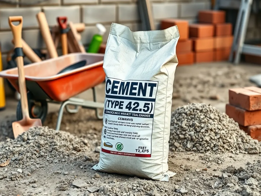 Cement 42,5 – do czego stosować?