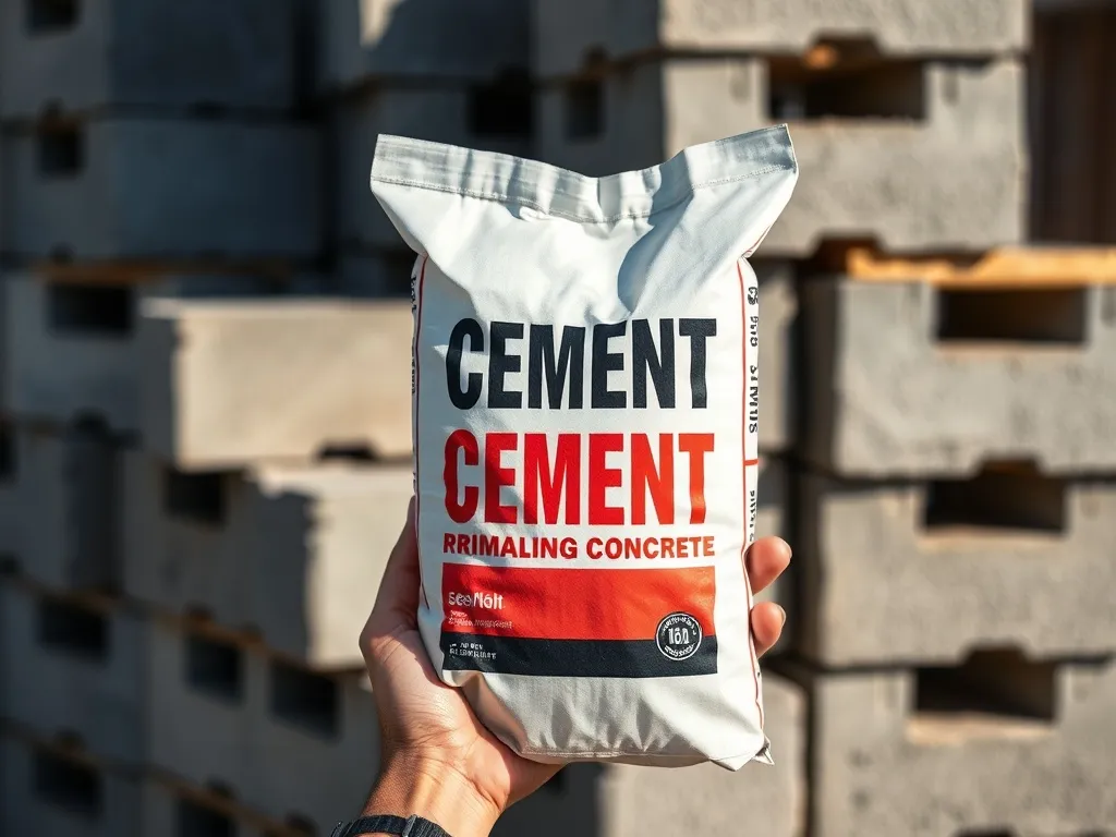 Jaki cement do murowania bloczków betonowych?