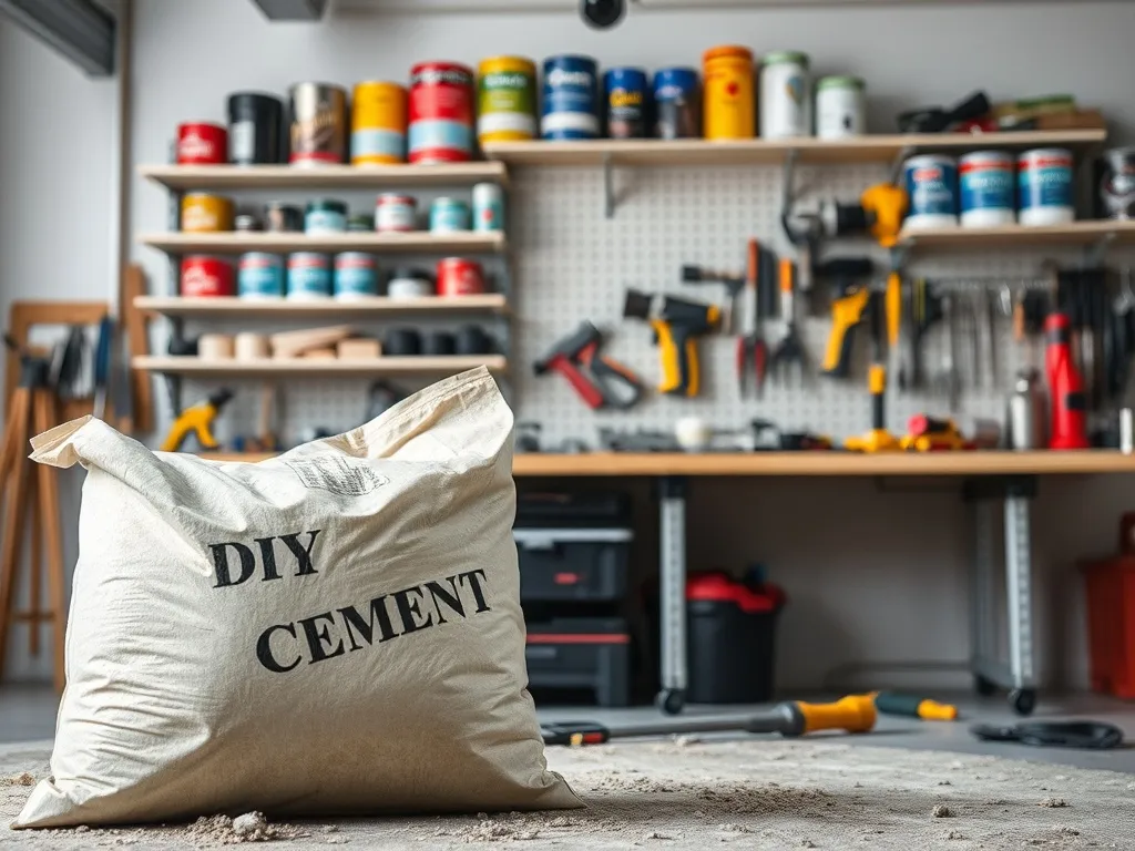 Jaki cement na posadzkę w garażu?