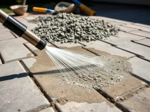 Jak usunąć cement z kostki brukowej?