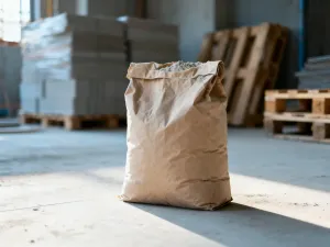 Paca zębata rozprowadzająca zaprawę klejową na podłodze, ukazująca prawidłową technikę nakładania kleju pod płytki.