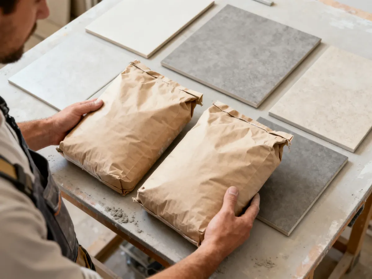 Porównanie klejów cementowych do płytek ceramicznych i gresu