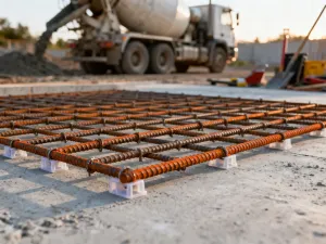 Przekrój ściany domu prezentujący warstwy izolacji: wełnę mineralną po lewej i płytę styropianową po prawej stronie.